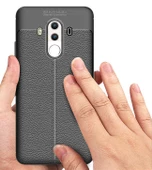 Huawei Mate 10 Pro Kılıf Deri Tarzı Niss Silikon Case - 5