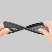 Samsung Galaxy A20 Kılıf Deri Tarzı Niss Silikon Case thumbnail 5