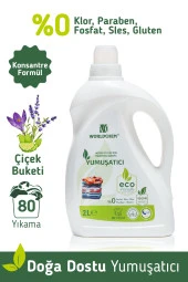 Bitkisel Çamaşır Yumuşatıcı Konsantre Çevre Dostu VZ 2 L - 2