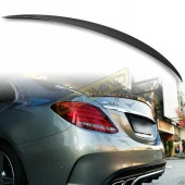 Mercedes W205 Uyumlu C Serisi 2015-2018 Amg Spoiler Piano Black - 1