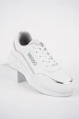 Muggo COCO Garantili Kadın Ortopedik Günlük Bağcıklı Şık Rahat Sneaker Spor Ayakkabı - 4