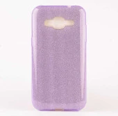 Samsung Galaxy J5 Kılıf Simli Parlak Shining Kapak - 11