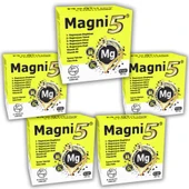 Magnezyum 5 Etkili Form 450 Kapsül B6 D3 Vit Magni5 Bisglisinat Taurat Sitrat Malat 5'Li Aile Seti - 2