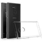 Sony Xperia XA2 Ultra Kılıf Şeffaf Silikon Hibrit Case - 10