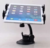 Araç İçi Tablet Tutucu Vakumlu Düz Yüzeylerde Kullanım Çok Fonksiyonlu - 4