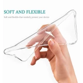Asus Zenfone 4 Max ZC520KL Kılıf Şeffaf Silikon Hibrit Case - 3