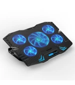 Dexim 5 Fan Ledli Notebook Soğutucu Stand- DNA003 - 1