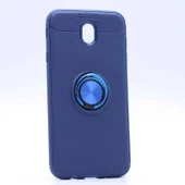 Samsung Galaxy J730 Pro Kılıf Yüzüklü Magnetli Ravel Case - 11