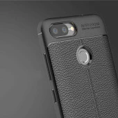 Asus Zenfone Max Plus (M1) ZB570TL Kılıf Deri Tarzı Niss Silikon Case - 8
