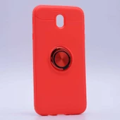 Samsung Galaxy J730 Pro Kılıf Yüzüklü Magnetli Ravel Case - 10