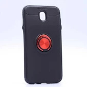 Samsung Galaxy J730 Pro Kılıf Yüzüklü Magnetli Ravel Case - 12