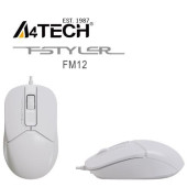 A4 Tech FM12 Mouse USB Beyaz 1200DPI - 1