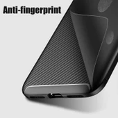 Apple iPhone XS Max 6.5 Kılıf Karbon Silikon Case - 6