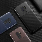 Samsung Galaxy S9 Plus Kılıf Karbon Silikon Case - 5