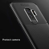 Samsung Galaxy S9 Plus Kılıf Karbon Silikon Case - 6