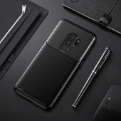 Samsung Galaxy S9 Plus Kılıf Karbon Silikon Case - 11