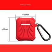 Apple Airpods 1. / 2. Nesil ile uyumlu Kılıf Silikon Airbag ile uyumlu Kılıf 01 - 7