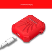 Apple Airpods 1. / 2. Nesil ile uyumlu Kılıf Silikon Airbag ile uyumlu Kılıf 01 - 10