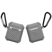 Apple Airpods 1. / 2. Nesil ile uyumlu Kılıf Silikon Airbag ile uyumlu Kılıf 02 - 4