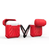 Apple Airpods 1. / 2. Nesil ile uyumlu Kılıf Silikon Airbag ile uyumlu Kılıf 01 - 3