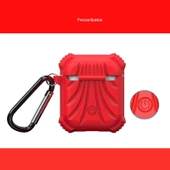 Apple Airpods 1. / 2. Nesil ile uyumlu Kılıf Silikon Airbag ile uyumlu Kılıf 01 - 8