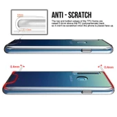 Samsung Galaxy A9 2018 Kılıf Şeffaf Sararmaz Gard Silikon - 3