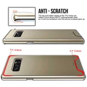 Samsung Galaxy Note 8 Kılıf Şeffaf Sararmaz Gard Silikon - 3