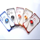 Samsung Galaxy A9 2018 Kılıf Şeffaf Yüzüklü Gess Kapak - 5