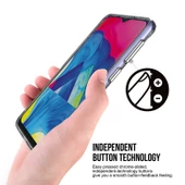 Samsung Galaxy M10 Kılıf Şeffaf Sararmaz Gard Silikon thumbnail 4