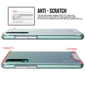 Huawei P30 Kılıf Şeffaf Sararmaz Gard Silikon - 4