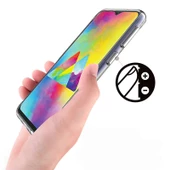 Samsung Galaxy M20 Kılıf Şeffaf Sararmaz Gard Silikon thumbnail 4