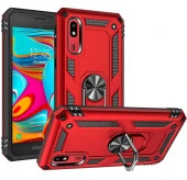 Samsung Galaxy A2 Core Kılıf Yüzüklü Zırh Tank Vega - 1