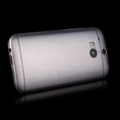 HTC One M8 Kılıf Şeffaf Silikon Hibrit Case - 2