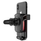 Araç İçi Telefon Tutucu Kıskaçlı Izgara X8 S Metal - 5