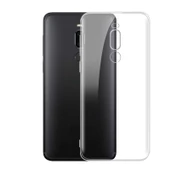 Meizu Note 8 Kılıf Şeffaf Silikon Hibrit Case - 1
