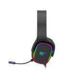 GameNote H2029U Kablolu RGB Gaming Kulaklık Siyah  RGB Aydınlatmalı/USB,2.2m kablo uzunlugu, - 3