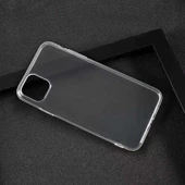 Apple iPhone 11 Pro Max Kılıf Şeffaf Silikon Hibrit Case - 4