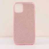 Apple iPhone 11 Pro Max Kılıf Simli Parlak Shining Kapak - 6
