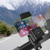 Pusulalı 360 Dönen Bisiklet Telefon Tutucu Q003 - 1