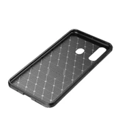 Samsung Galaxy A20S Kılıf Karbon Silikon Case - 4