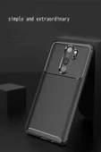 Xiaomi Redmi Note 8 Pro Kılıf Karbon Silikon Case - 2