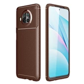 Xiaomi Redmi Note 9 Pro 5G Kılıf Karbon Silikon Case - 12
