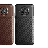 Xiaomi Redmi Note 9 Pro 5G Kılıf Karbon Silikon Case - 3