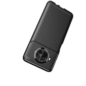 Xiaomi Redmi Note 9 Pro 5G Kılıf Karbon Silikon Case - 9