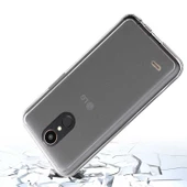 LG K8 2017 Kılıf Şeffaf Silikon Hibrit Case - 2