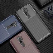 Oppo A9 2020 Kılıf Karbon Silikon Case - 2