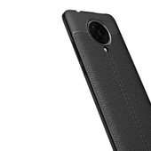 Xiaomi Poco F2 Pro Kılıf Deri Tarzı Niss Silikon Case - 4