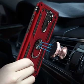 Xiaomi Redmi Note 8 Pro Kılıf Yüzüklü Zırh Tank Vega - 8