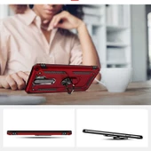 Xiaomi Redmi Note 8 Pro Kılıf Yüzüklü Zırh Tank Vega - 7