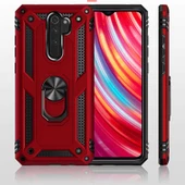 Xiaomi Redmi Note 8 Pro Kılıf Yüzüklü Zırh Tank Vega - 9